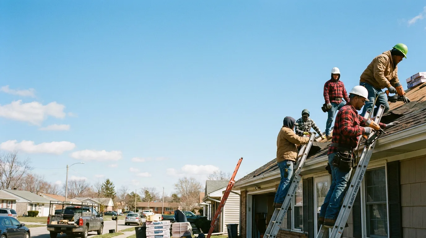 Roofing in Pleasant Plain, OH near me